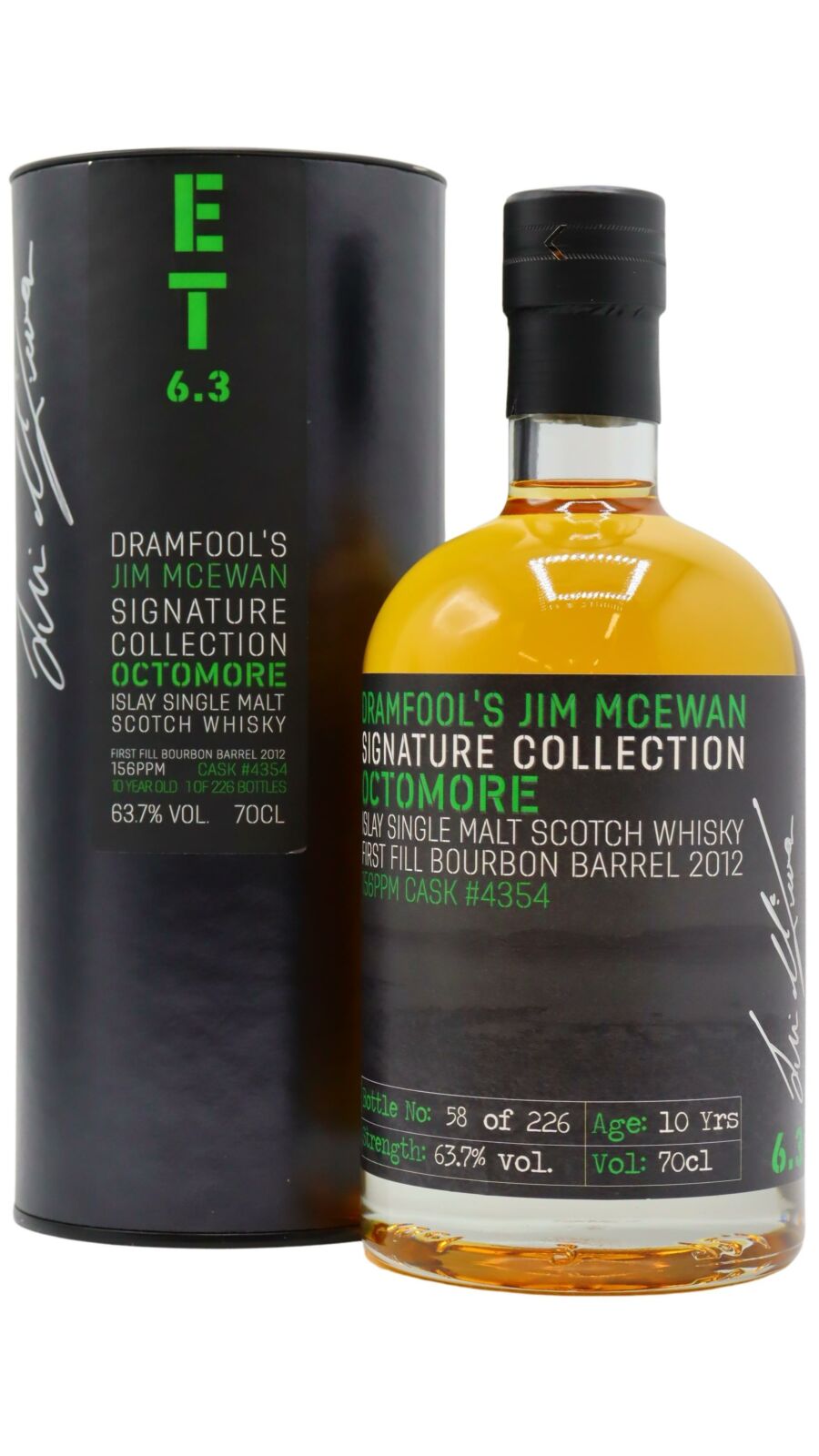 Octomore Dramfool's Signature Collection 6.3 Single Cask #4354 2012 10 Year Old Whisky | 700ML