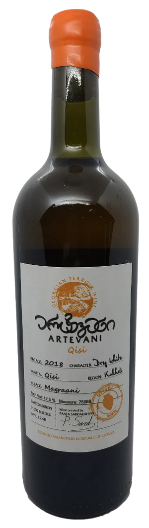 2019 | Artevani | Kisi White Dry Amber Wine Organic at CaskCartel.com