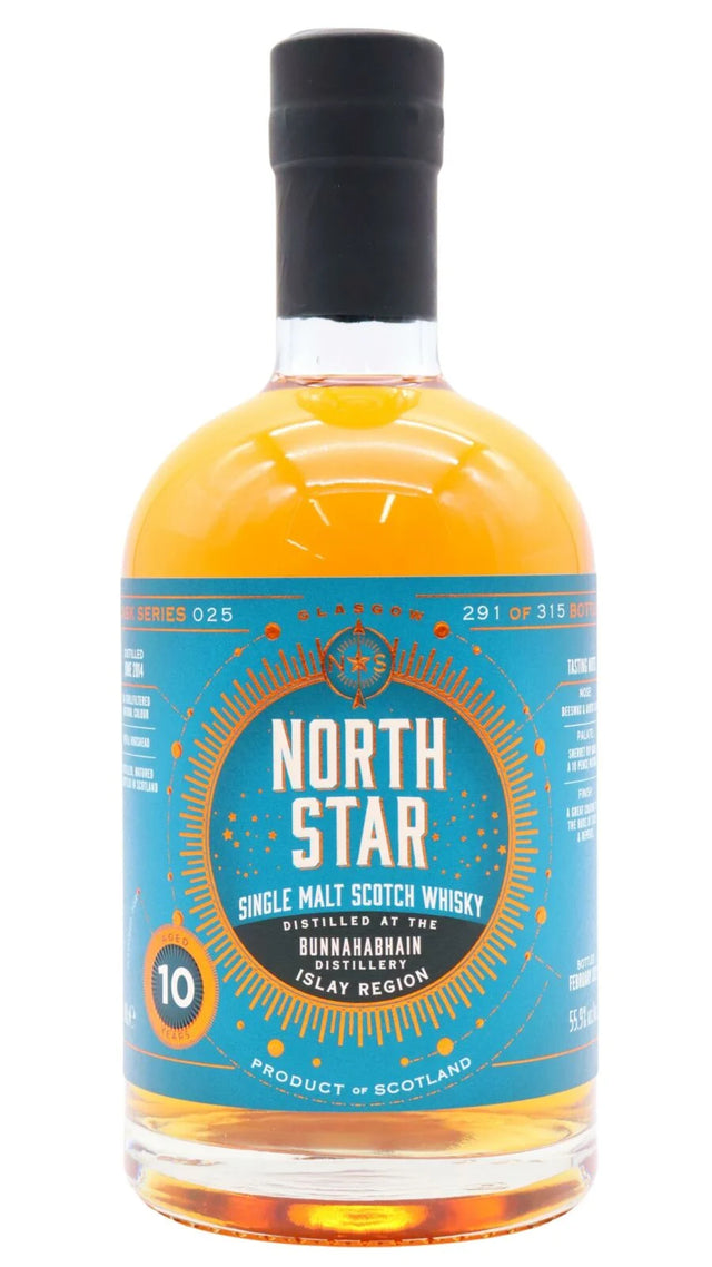 Bunnahabhain North Star Single Cask Whisky 10 Year Old Single Malt Scotch Whisky | 700ML at CaskCartel.com