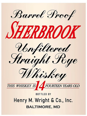 Sherbrook 14 Year Old Straight Rye Whiskey at CaskCartel.com