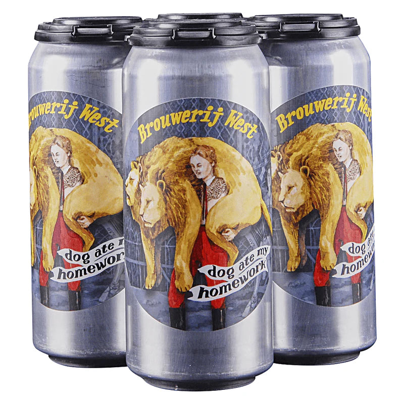Brouwerij West Dog Ate My Homework Blackberry Ale Beer | (4)*475ML at CaskCartel.com