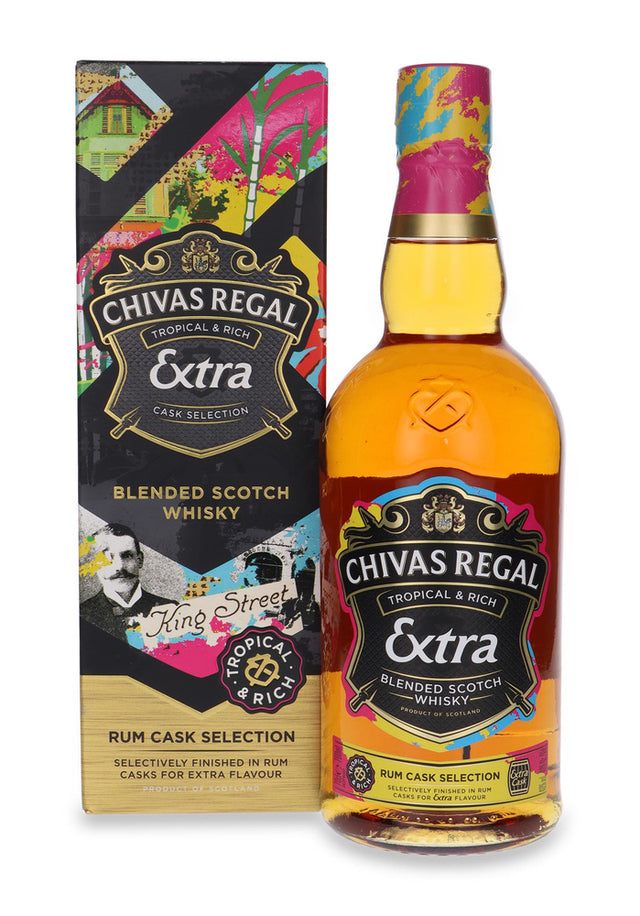 Chivas Regal Extra Rum Cask Selection Blended Scotch Whisky | 700ML at CaskCartel.com