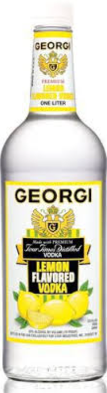 Georgi Lemon Vodka | 1L at CaskCartel.com