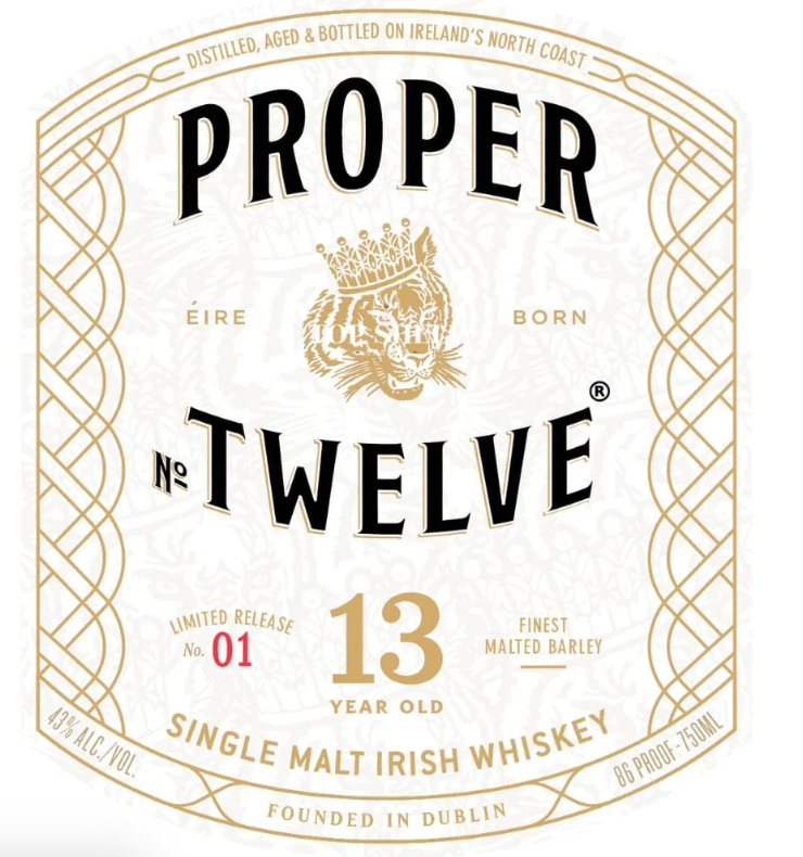 Proper No. Twelve 13 Year Old Single Malt Irish Whiskey at CaskCartel.com