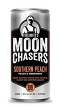 Tim Smith Moon Chasers Southern Peach Moonshine | (4)*200ML at CaskCartel.com