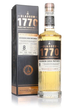 Glasgow 1770 8 Year Old Bourbon Cask Matured Batch #2 Single Malt Scotch Whisky | 700ML at CaskCartel.com