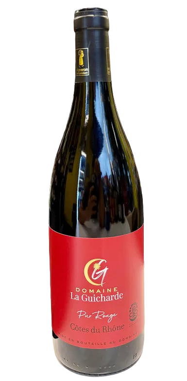 2023 | Domaine de la Guicharde | Cotes du Rhone Pur Rouge at CaskCartel.com