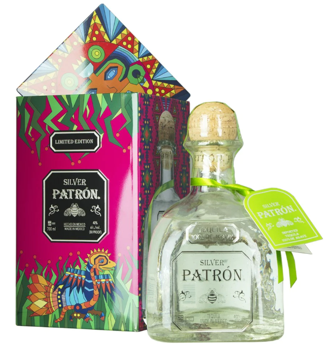 Patron Tequila Silver 2017 Mexican Heritage Tin