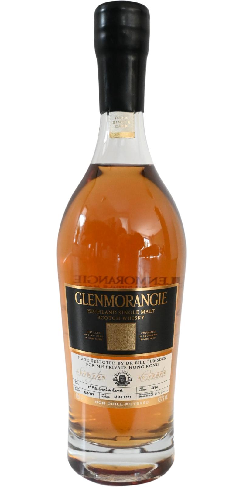 Glenmorangie Single Cask 30 Year Old (2021) Release (Cask #6872) Scotch Whisky | 700ML at CaskCartel.com