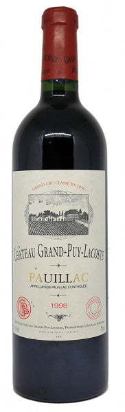1998 | Chateau Grand-Puy-Lacoste | Pauillac at CaskCartel.com