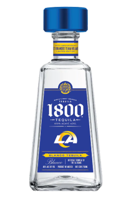 1800 Silver Official Rams Bottle Tequila at CaskCartel.com