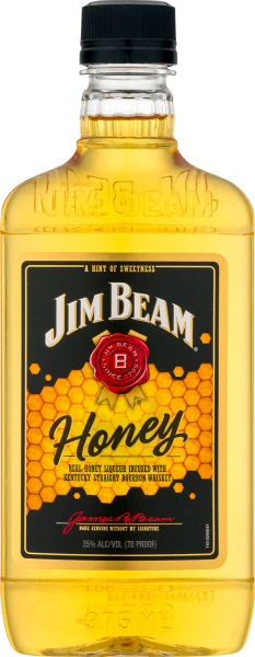 Jim Beam Honey Kentucky Straight Bourbon Whiskey | 375ML at CaskCartel.com