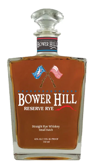 Bower Hill Small Batch Reserve Straight Rye Whiskey