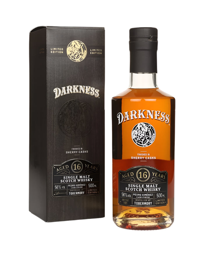 Tobermory 16 Year Old Pedro Ximénez Cask Finish (Darkness) Single Malt Scotch Whisky | 500ML at CaskCartel.com