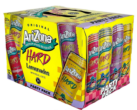 AriZona Hard Lemonades Party | (12)*355ML at CaskCartel.com