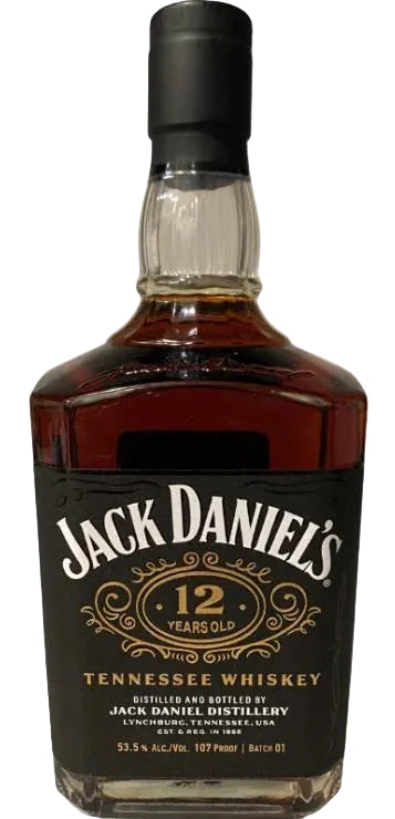 Jack Daniel's 12 Year Old Batch 01 Tennessee Rye Whiskey | 700ML at CaskCartel.com