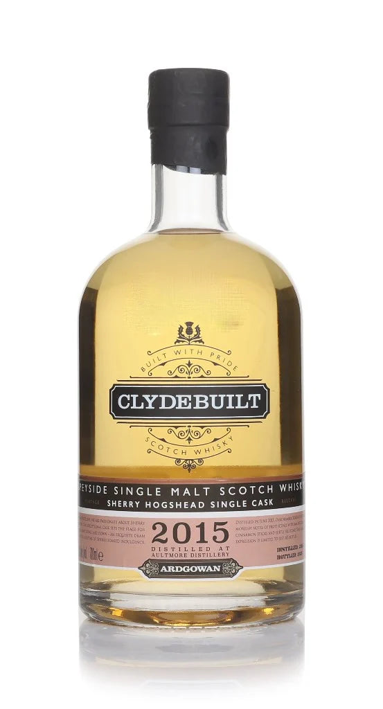 Clydebuilt Aultmore 10 Year Old 2015 Cask #303634 Bourbon Hogshead (Ardgowan) Single Malt Scotch Whisky | 700ML at CaskCartel.com