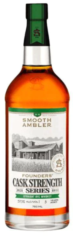 Smooth Ambler Founders Cask Strength 2021 Series Batch #1 Straight Rye Whisky at CaskCartel.com