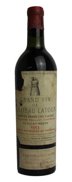 1953 | Château Latour | Pauillac (Half Bottle) at CaskCartel.com