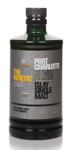 Port Charlotte 2001 The Heretic: The Last of the First - Fèis Ìle 2018 Whisky | 700ML at CaskCartel.com