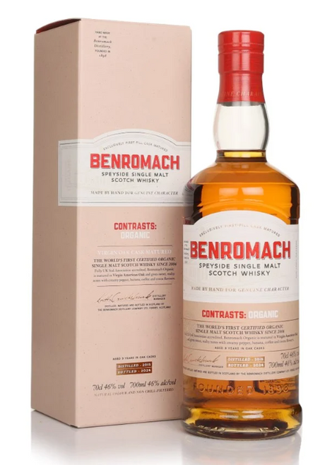 Benromach Contrasts Organic 2015 Single Malt Scotch Whisky | 700ML at CaskCartel.com