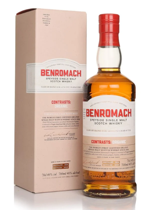Benromach Contrasts Organic 2015 Single Malt Scotch Whisky | 700ML at CaskCartel.com