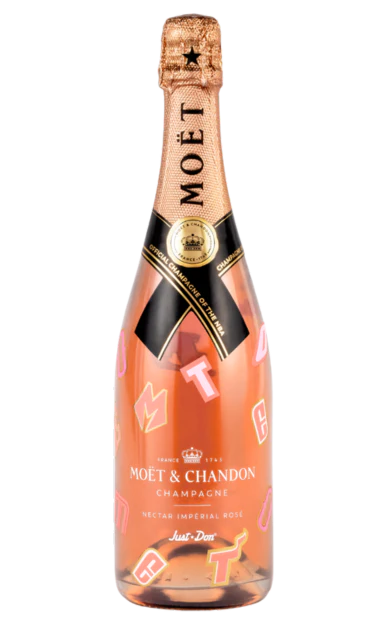 Moet & Chandon | Just Don Nectar Imperial Rose NBA Collection Limited Edition - NV at CaskCartel.com