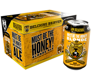 Belching Beaver Must Be The Honey! Blonde Ale Beer | (6)*355ML at CaskCartel.com
