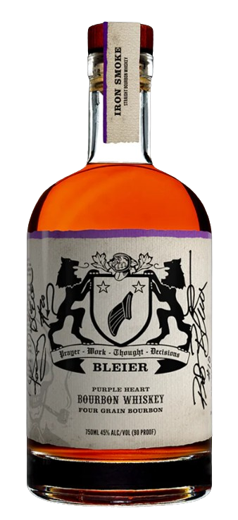 Bleier Purple Four Grain Heart Bourbon Whisky at CaskCartel.com