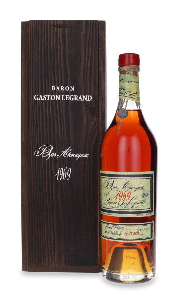 未開封 古酒1969 Baron Gaston Legrand BUY] Baron Gaston Legrand 1969 (Bottled 2019) Armagnac | 700ML at