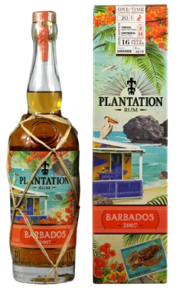 Plantation 16 Year Old Barbados 2007 One Time Limited Edition Rum | 700ML at CaskCartel.com