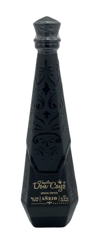 Don Cayo Ceramic Black Anejo Tequila at CaskCartel.com