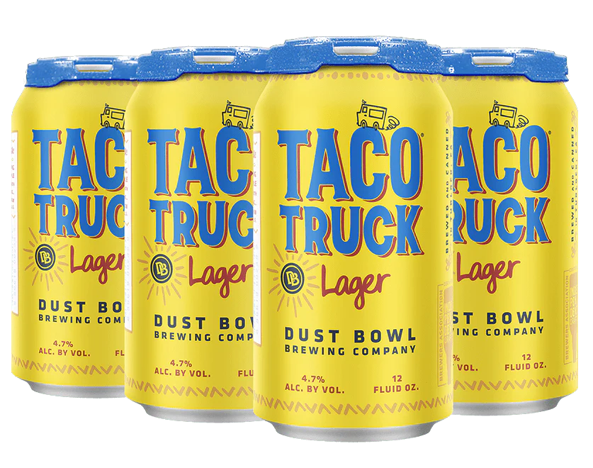 Dust Bowl Brewing Co. Taco Truck Lager Beer | (6)*355ML at CaskCartel.com