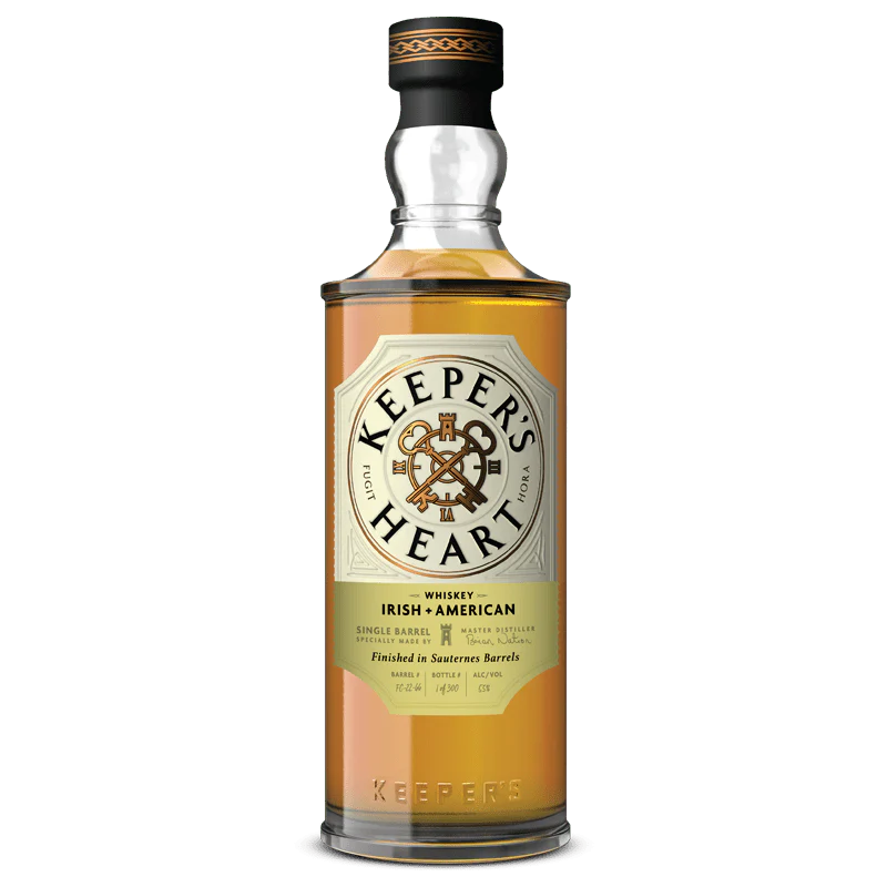 Keeper’s Heart Irish + American Single Barrel Finished In Sauternes Barrels Whiskey at CaskCartel.com