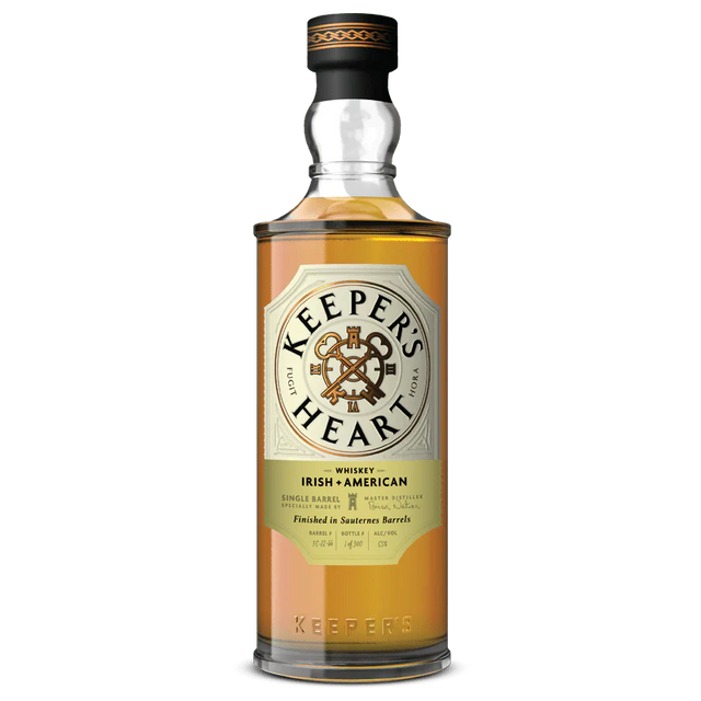 Keeper’s Heart Irish + American Single Barrel Finished In Sauternes Barrels Whiskey at CaskCartel.com