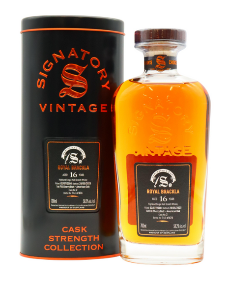 Royal Brackla Signatory Vintage Symington’s Choice Single Cask #2 16 Year Old · 2008 Vintage Single Malt Scotch Whisky | 700ML at CaskCartel.com