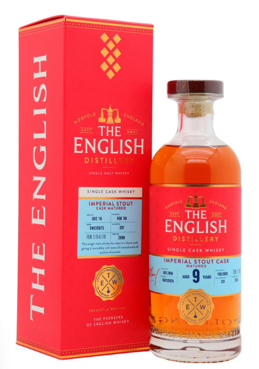 The English Single Imperial Stout Cask #12876 9 Year Old · 2016 Vintage Whisky | 700ML at CaskCartel.com