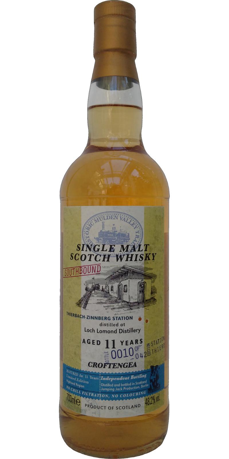 Croftengea 11 Year Old JW Historic Mulden Valley Train Single Malt Scotch Whisky | 700ML at CaskCartel.com