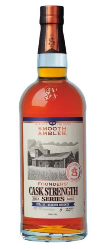 Smooth Ambler Founders Cask Strength Series Bourbon Whisky