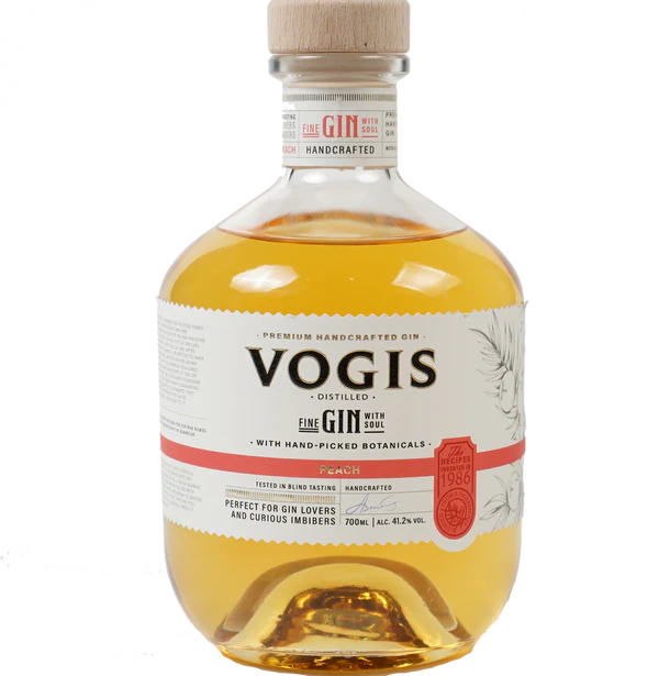Vogis Fine Gin With Soul Peach Flavored | 700ML
