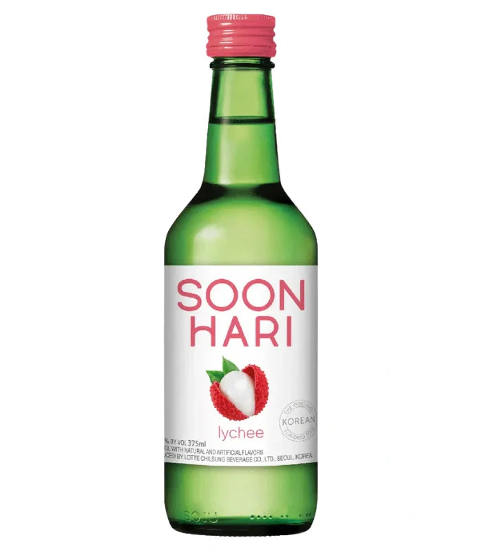 Soonhari Lychee Soju | 375ML at CaskCartel.com