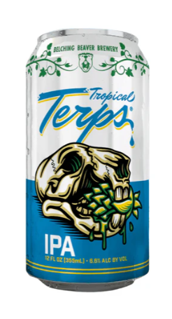 Belching Beaver Tropical Terps IPA Beer | (6)*355ML at CaskCartel.com