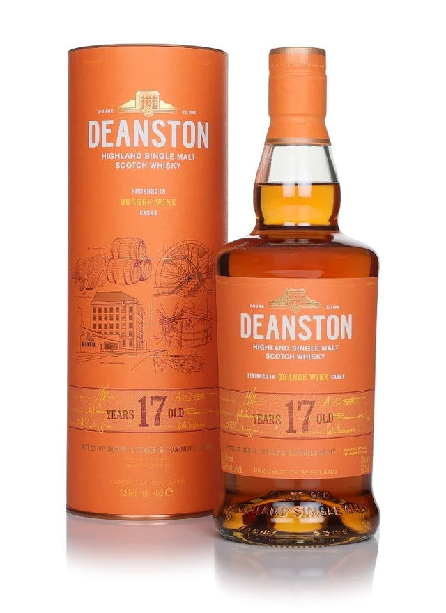 Deanston 17 Year Old Orange Wine Cask Finish Single Malt Scotch Whisky | 700ML at CaskCartel.com