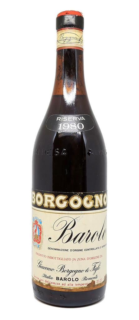 1980 | Giacomo Borgogno & Figli | Barolo Riserva at CaskCartel.com