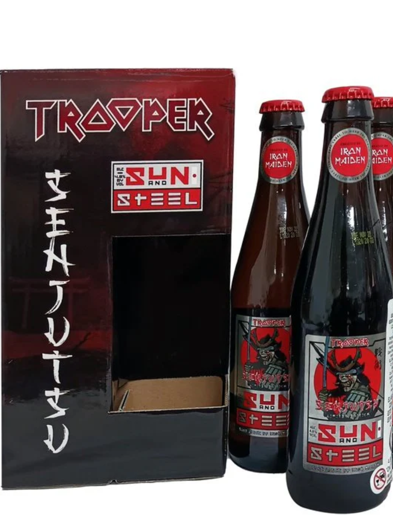 Robinsons Trooper Iron Maiden Sun & Steel Senjutsu | (3)*330ML at CaskCartel.com