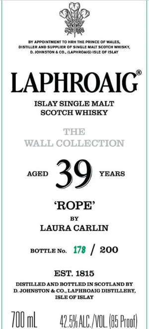 Laphroaig The Wall Collection Rope Edition Single Malt Scotch Whisky | 700ML at CaskCartel.com