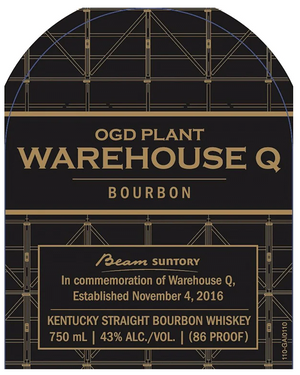 Beam Suntory OGD Plant Warehouse Q Kentucky Straight Bourbon Whisky at CaskCartel.com