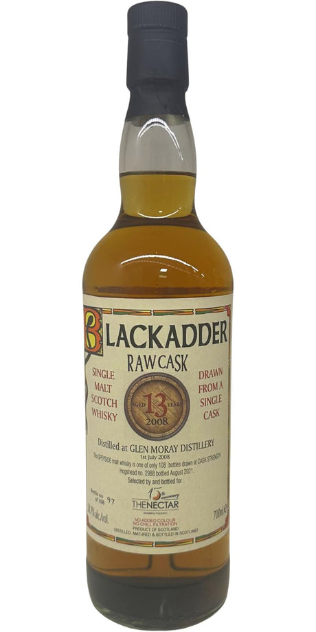 Glen Moray 2008 BA Raw Cask 13 Year Old 2021 Release (Cask #2988) Single Malt Scotch Whisky | 700ML at CaskCartel.com