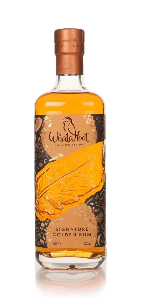 WhataHoot Signature Golden Rum | 700ML at CaskCartel.com