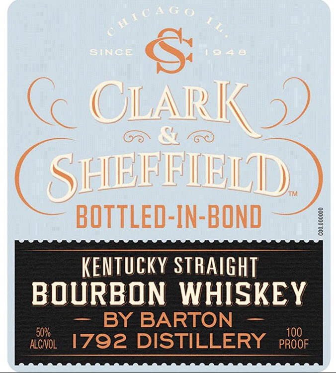 Clark & Sheffield Bottled in Bond Kentucky Straight Bourbon Whisky